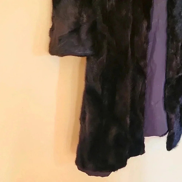 SAFURON MINK OVERCOAT - Picture 5 of 15